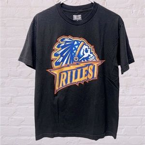 Trillest Native American Chief Warriors Skull Graphic Tee Shirt #35 M unisex